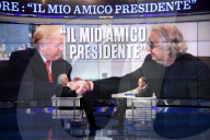 PEOPLE - Flavio Briatore bei 'Porta a Porta' in Rom