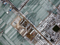 FEATURE - China: Erster Schnee in Liaocheng 