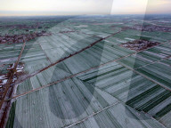 FEATURE - China: Erster Schnee in Liaocheng 