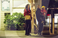 EXKLUSIV - Brünette: Kylie Jenner mit neuer Haarfarbe mit Tyga und Klein Cairo unterwegs