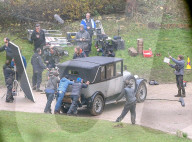 PEOPLE - Dreharbeiten zur Netflix Serie "The Crown" haben in Gloucestershire begonnen