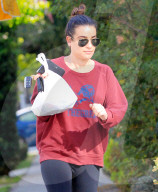 PEOPLE - Lea Michele nimmt sich das Z'Mittag to go