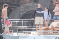 EXKLUSIV - Catherine Zeta-Jones und Michael Douglas entspannen sich auf einer Jacht in Mexico