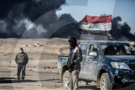 NEWS -  Irak: Brennende Ölfelder in Qayyara