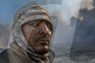 NEWS -  Irak: Brennende Ölfelder in Qayyara