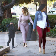 EXKLUSIV - Üppig aber schlank: Blac Chyna zwei Wochen nach der Geburt von Tochter Dream