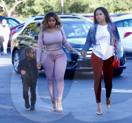 EXKLUSIV - Üppig aber schlank: Blac Chyna zwei Wochen nach der Geburt von Tochter Dream