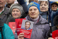 NEWS -  Ukraine: Michail Saakaschwili hält eine Rede in Kiew
