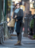 PEOPLE - Emma Watson bummelt in New York