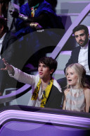 PEOPLE - Victoria's Secret Show in Paris: Promis in der Frontrow