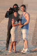 EXKLUSIV - Karrueche Tran und Kristos Andrews: Romantisches Fotoshooting am Strand