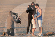 EXKLUSIV - Karrueche Tran und Kristos Andrews: Romantisches Fotoshooting am Strand