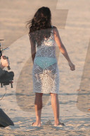 EXKLUSIV - Karrueche Tran und Kristos Andrews: Romantisches Fotoshooting am Strand