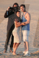 EXKLUSIV - Karrueche Tran und Kristos Andrews: Romantisches Fotoshooting am Strand