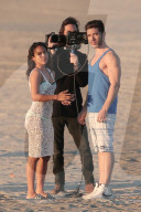 EXKLUSIV - Karrueche Tran und Kristos Andrews: Romantisches Fotoshooting am Strand
