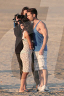 EXKLUSIV - Karrueche Tran und Kristos Andrews: Romantisches Fotoshooting am Strand