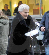 PEOPLE - Glenn Close auf dem Set von "The Wife" in Glasgow
