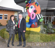 PEOPLE - Birgit Schrowange besucht kranke Kinder in Tannheim