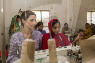 PEOPLE - Livia Firth in Bangladesch