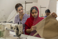 PEOPLE - Livia Firth in Bangladesch