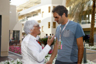 PEOPLE - Roger und Mirka Federer beim Formel1 Grand Prix in Abu Dhabi