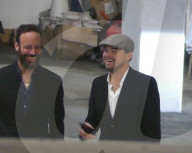 *EXCLUSIVE* Leonardo DiCaprio attends a benefit for Malawi in Miami Beach hosted by Madonna