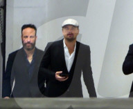 *EXCLUSIVE* Leonardo DiCaprio attends a benefit for Malawi in Miami Beach hosted by Madonna