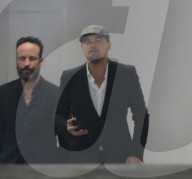 *EXCLUSIVE* Leonardo DiCaprio attends a benefit for Malawi in Miami Beach hosted by Madonna