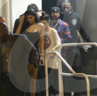 PEOPLE - Kylie Jenner und Tyga verlassen früh am Morgen einen Club in Miami