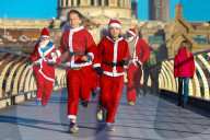 FEATURE - London: Chläuse am Santa in the City Lauf