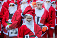 FEATURE - London: Chläuse am Santa in the City Lauf