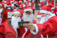FEATURE - London: Chläuse am Santa in the City Lauf