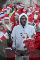 FEATURE - London: Chläuse am Santa in the City Lauf
