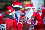 FEATURE - London: Chläuse am Santa in the City Lauf