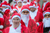 FEATURE - London: Chläuse am Santa in the City Lauf