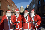 FEATURE - London: Chläuse am Santa in the City Lauf