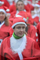 FEATURE - London: Chläuse am Santa in the City Lauf