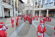 FEATURE - London: Chläuse am Santa in the City Lauf