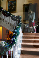 FEATURE - Weihnachtsdekoration im Hinton Ampner Haus in Hampshire