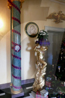 FEATURE - Weihnachtsdekoration im Hinton Ampner Haus in Hampshire