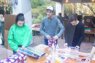 EXKLUSIV - Sharon Stone und Gilles Marini sammeln für 'Planet Hope'