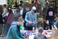 EXKLUSIV - Sharon Stone und Gilles Marini sammeln für 'Planet Hope'