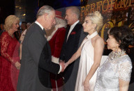 PEOPLE - Lady Gaga trifft Camilla und Prince Charles