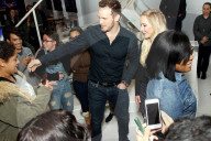 PEOPLE - Jennifer Lawrence und Chris Pratt besuchen eine Filmklasse
