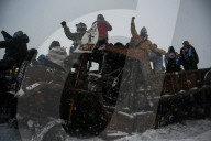 NEWS - USA: Demonstranten trotzen der Kälte am Standing Rock