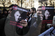 NEWS -  Berlin: Proteste gegen die russische Intervention in Syrien