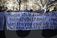 NEWS -  Berlin: Proteste gegen die russische Intervention in Syrien