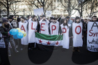 NEWS -  Berlin: Proteste gegen die russische Intervention in Syrien
