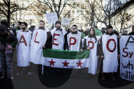 NEWS -  Berlin: Proteste gegen die russische Intervention in Syrien