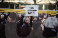 NEWS -  Berlin: Proteste gegen die russische Intervention in Syrien